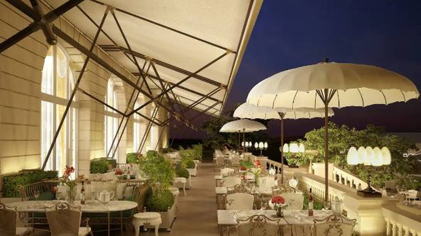 La terraza del Ritz Mandarin Oriental. (Cortesía)
