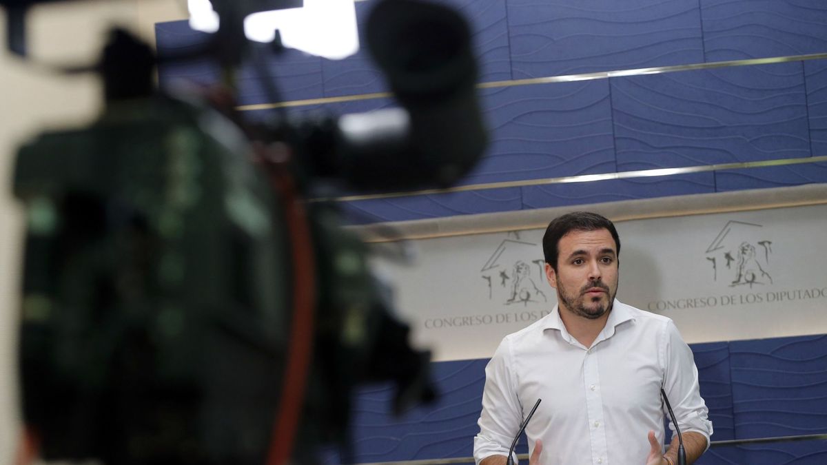 Garzón (IU): "Hay esperanza para el diálogo y las soluciones dialogadas"