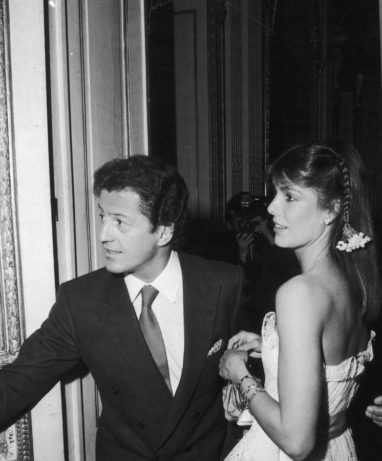 Foto: Philippe Junot y Carolina de Mónaco en una imagen de archivo. (Cordon Press)
