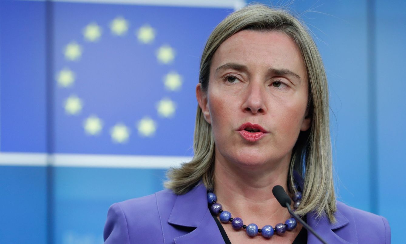 La alta representante de la Unión Europea (UE) para la Política Exterior, Federica Mogherini. (EFE)