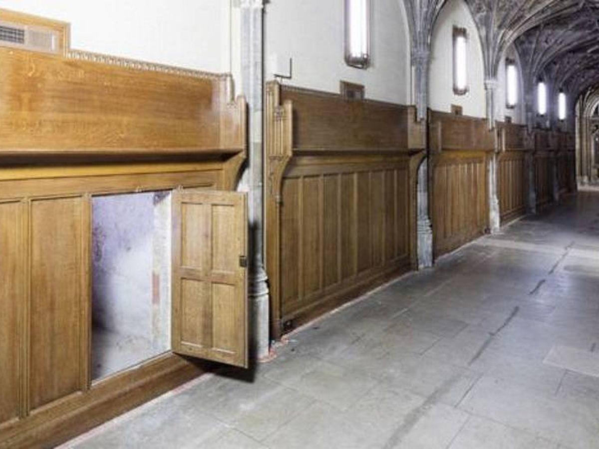 Foto: Hallan un pasadizo secreto de hace cinco siglos en pleno palacio de Westminster. (UK Parliament)