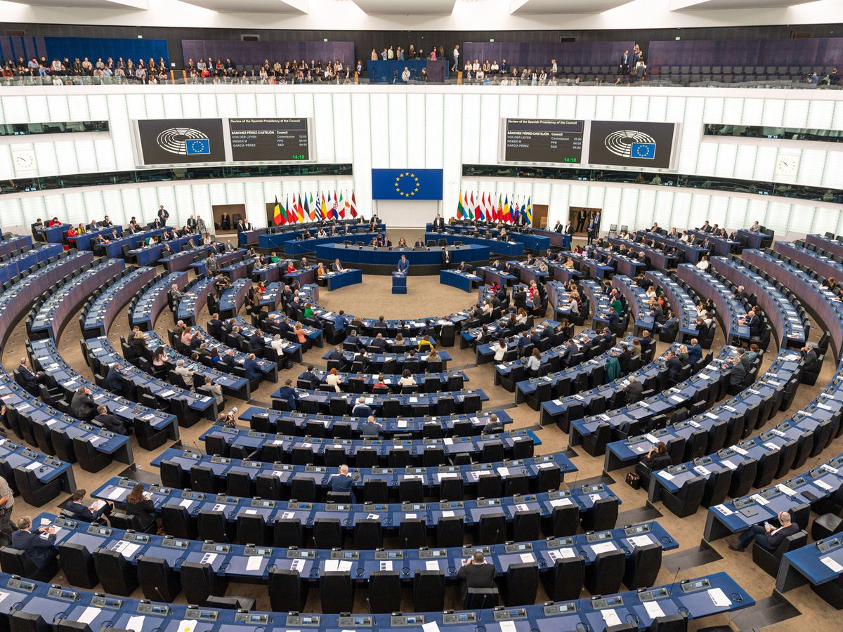 Foto: El Parlamento Europeo. (Europa Press/Álex Flores)