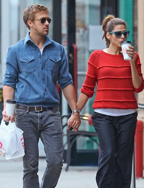 Eva Mendes y Ryan Gosling, en una imagen de archivo. (Gtres)
