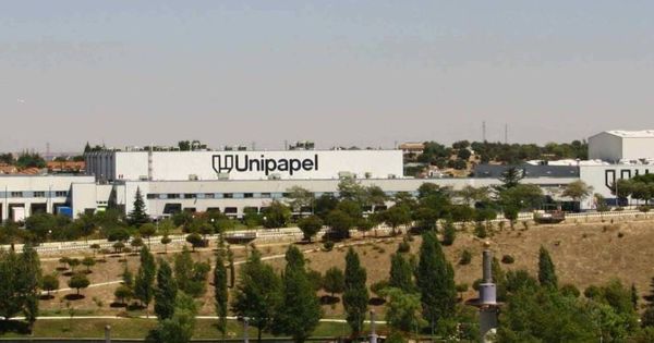 Foto: Fábrica de la empresa Unipapel. (Aspa)
