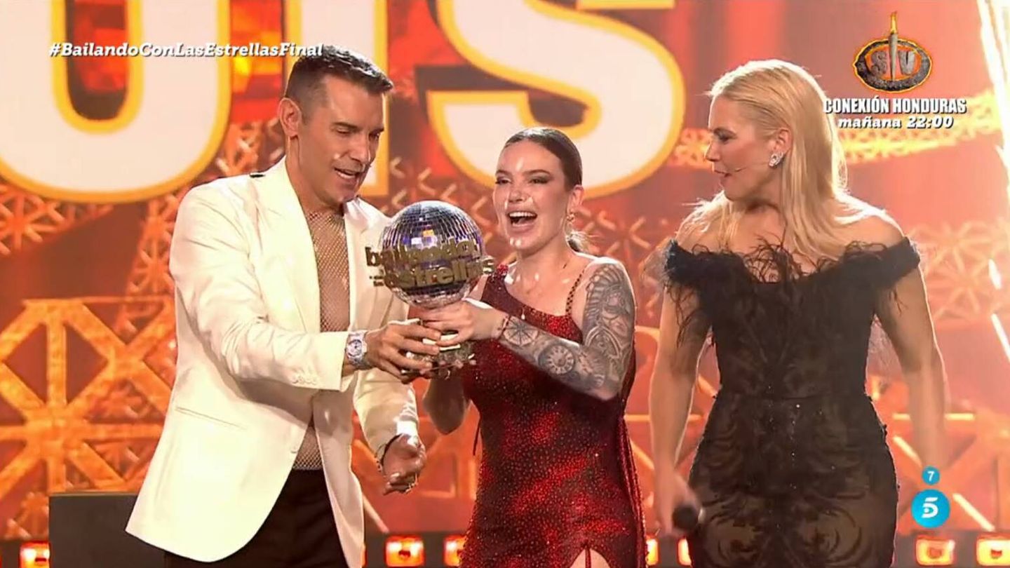 María Isabel gana 'Bailando con las estrellas'. (Mediaset)