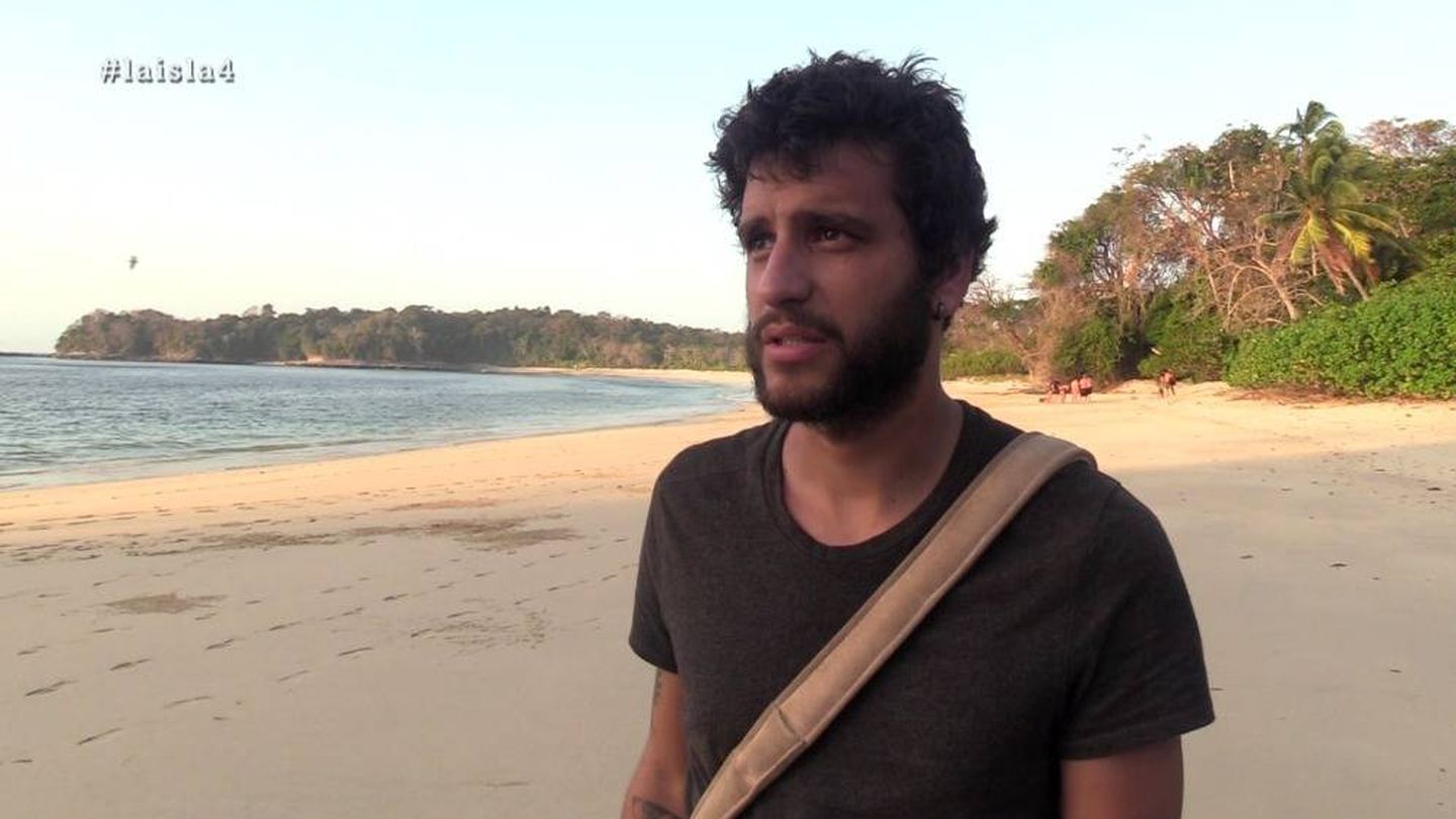 Santi, uno de los protagonistas de la quinta entrega de 'La isla'.