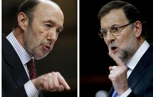 Rajoy ganó a Rubalcaba un debate que desprecia la inmensa mayoría