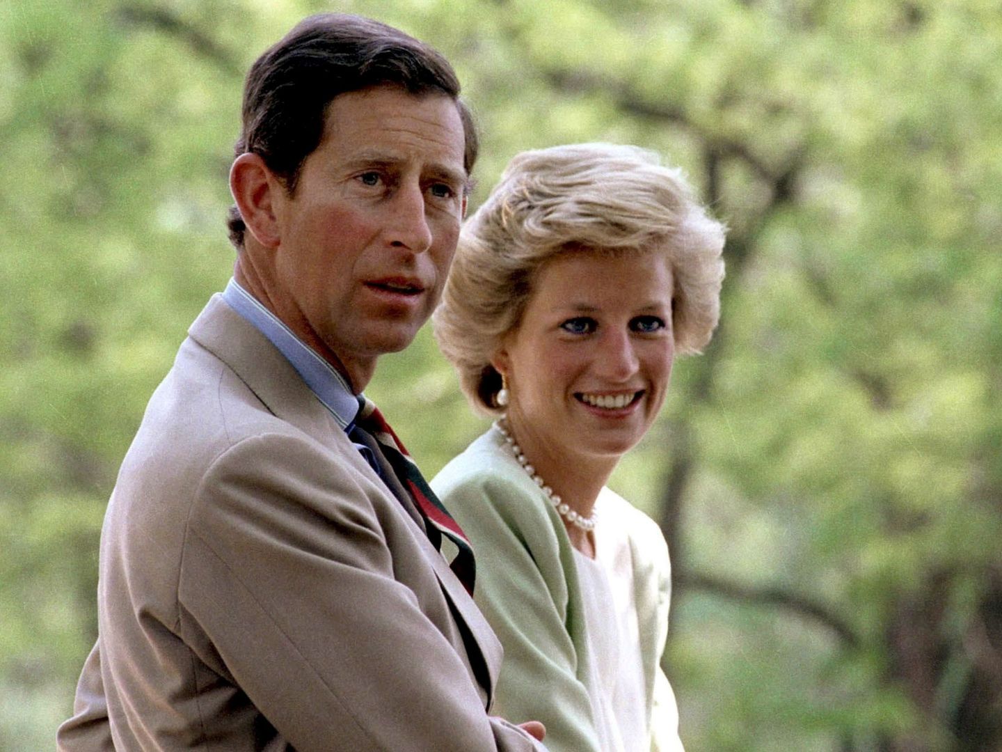 La princesa Diana y su esposo en una imagen de archivo. (EFE)