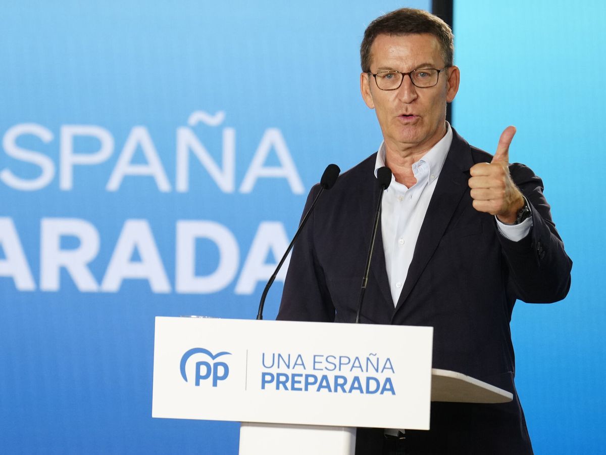 Foto: El presidente del Partido Popular, Alberto Núñez. (EFE/Enric Fontcuberta)