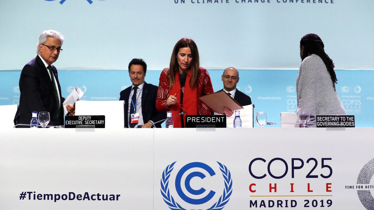 La Cumbre del Clima de Chile (COP25) celebrada en Madrid en 2019. EFE