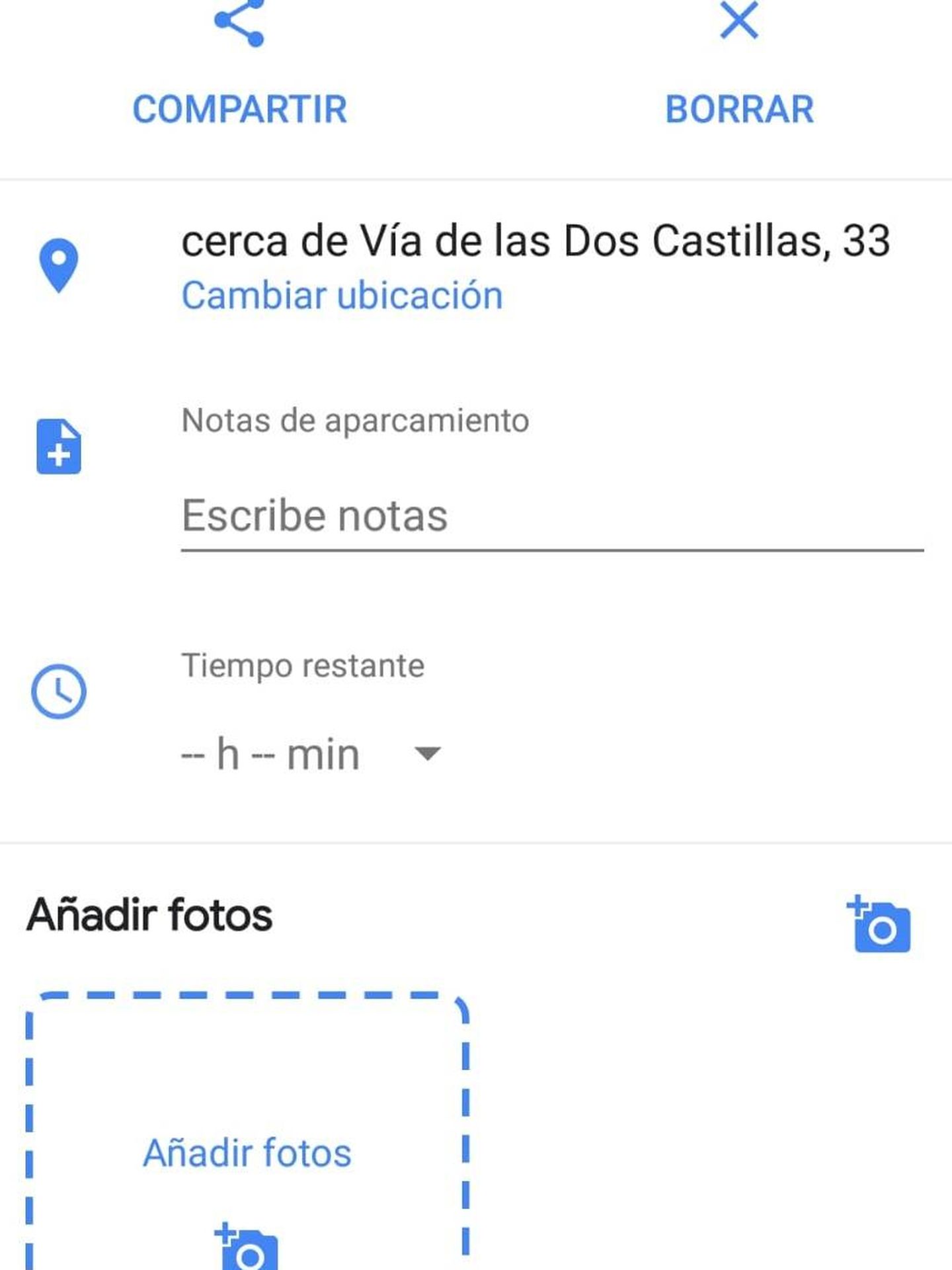 En la versión para Android Google Maps ofrece la posibilidad de añadir notas y fotos. (El Confidencial)