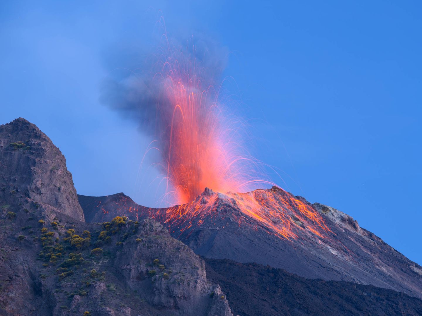 Volcán de Stromboli. Foto: iStock