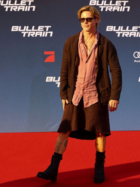 Brad Pitt, durante uno de los estrenos de 'Bullet train'. (Reuters/Bensch)