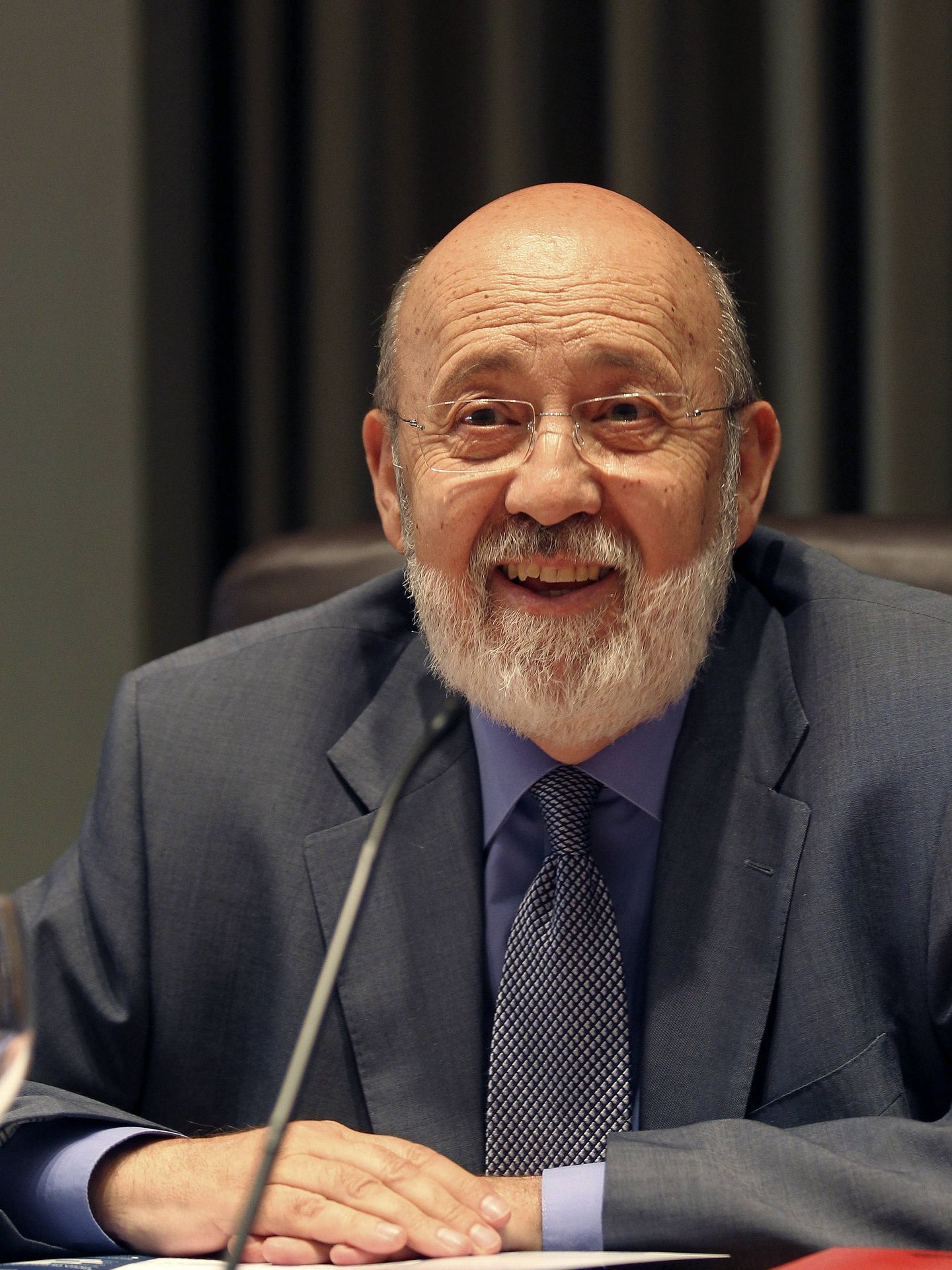 José Félix Tezanos, en un encuentro en Salamanca. (EFE)