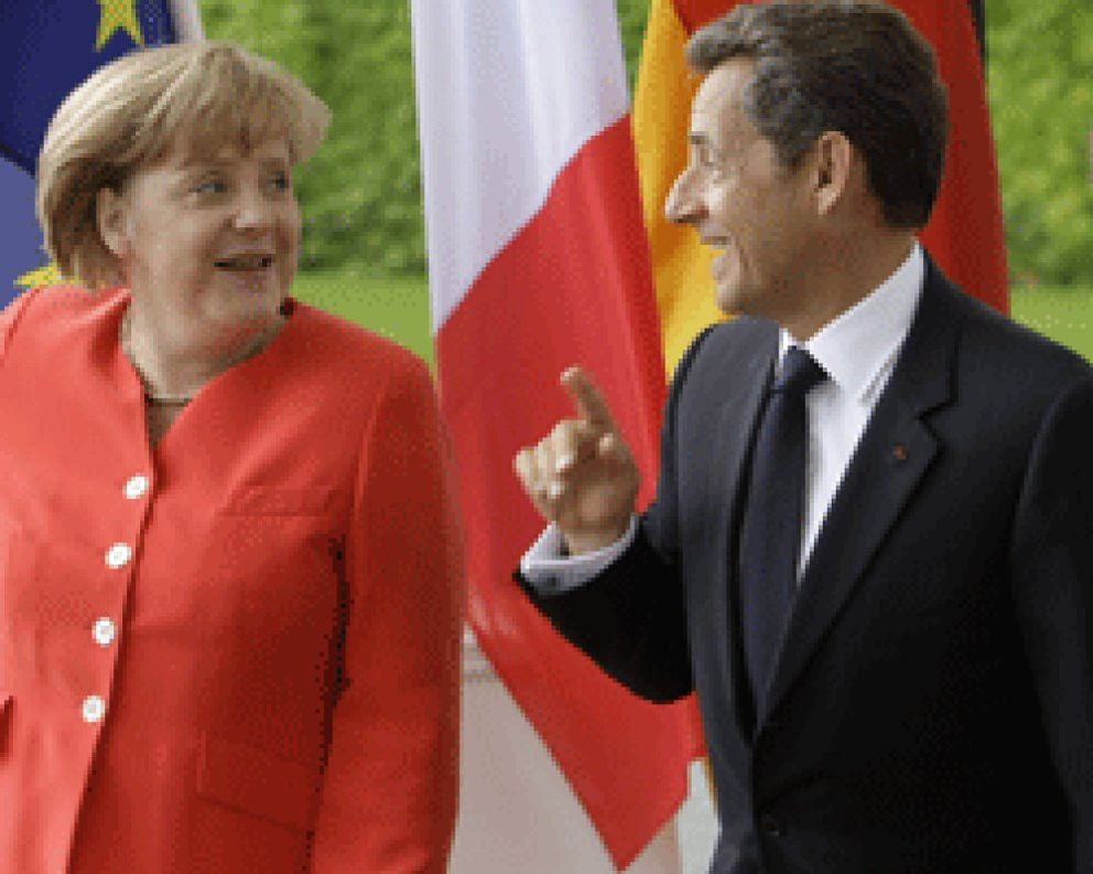 Foto: Merkel y Sarkozy acuerdan la participación voluntaria de los acreedores privados en la crisis griega