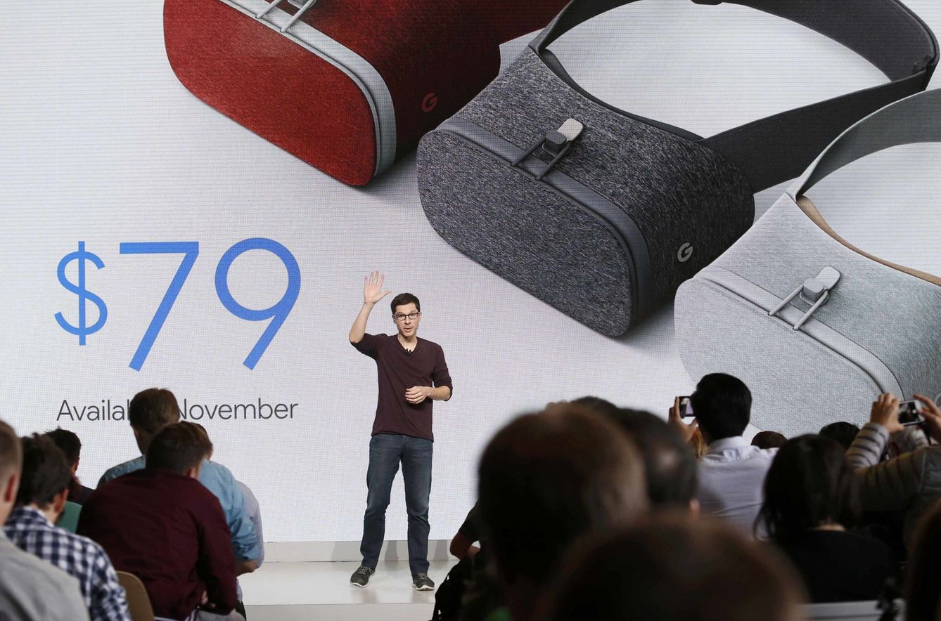 Las gafas de realidad virtual de Google llegarán en tres colores diferentes. (Reuters)