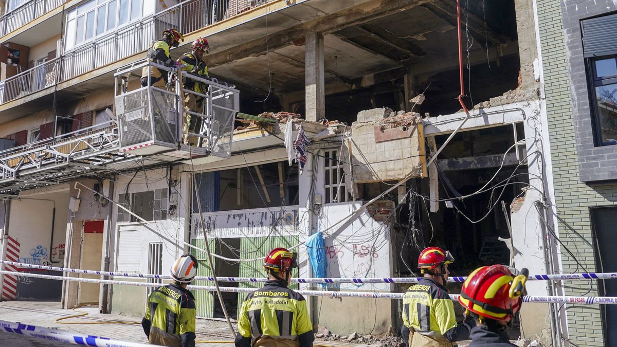 La explosión en un edificio en Valladolid pudo originarse en la casa de la mujer fallecida