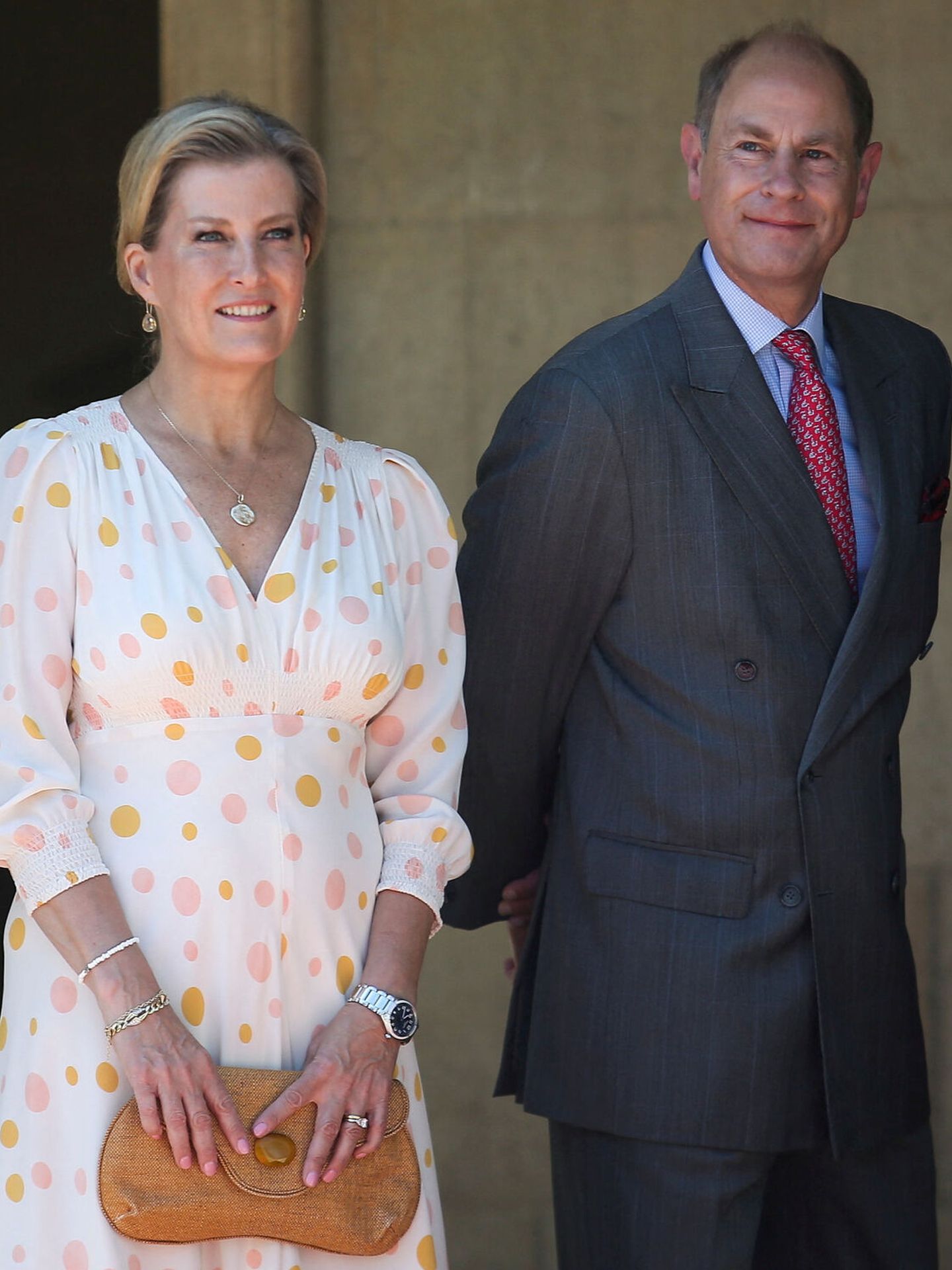 Eduardo y Sophie podrían convertirse en duques de Edimburgo. (Reuters/Yiannis Kourtglou)