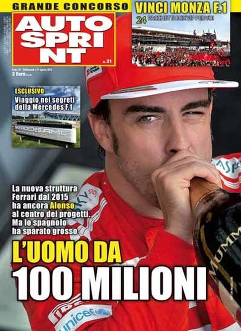 Foto: 'Autosprint' asegura que Alonso quiere quedarse en Ferrari