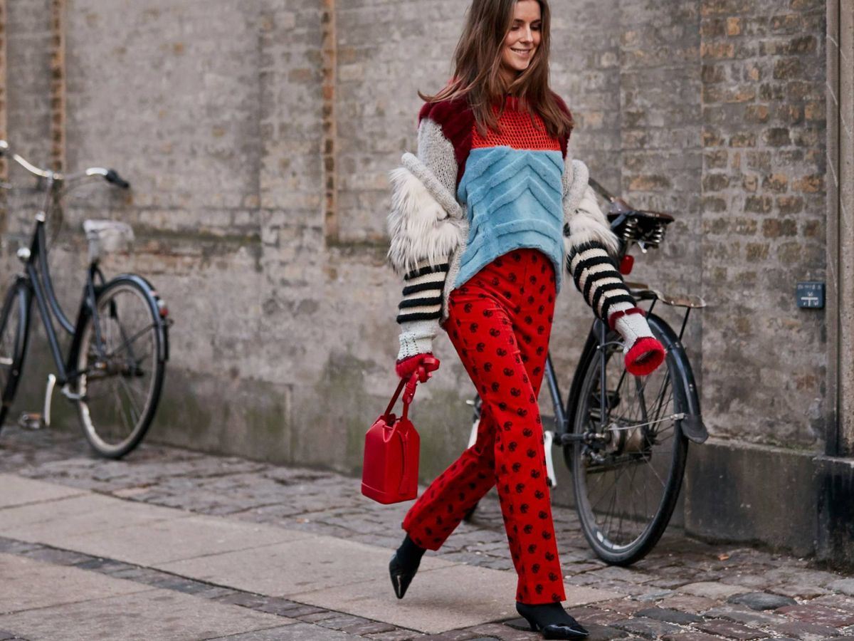Foto: Los zapatos planos toman las calles, incluyendo a las influencers de Copenhague. (Imaxtree)
