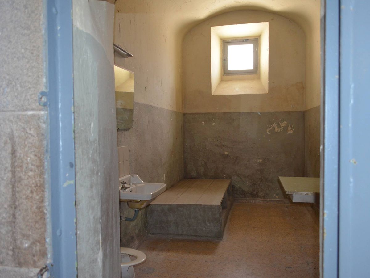 Foto: Imagen de una de las celdas de la antigua cárcel de Segovia. (Cedida)