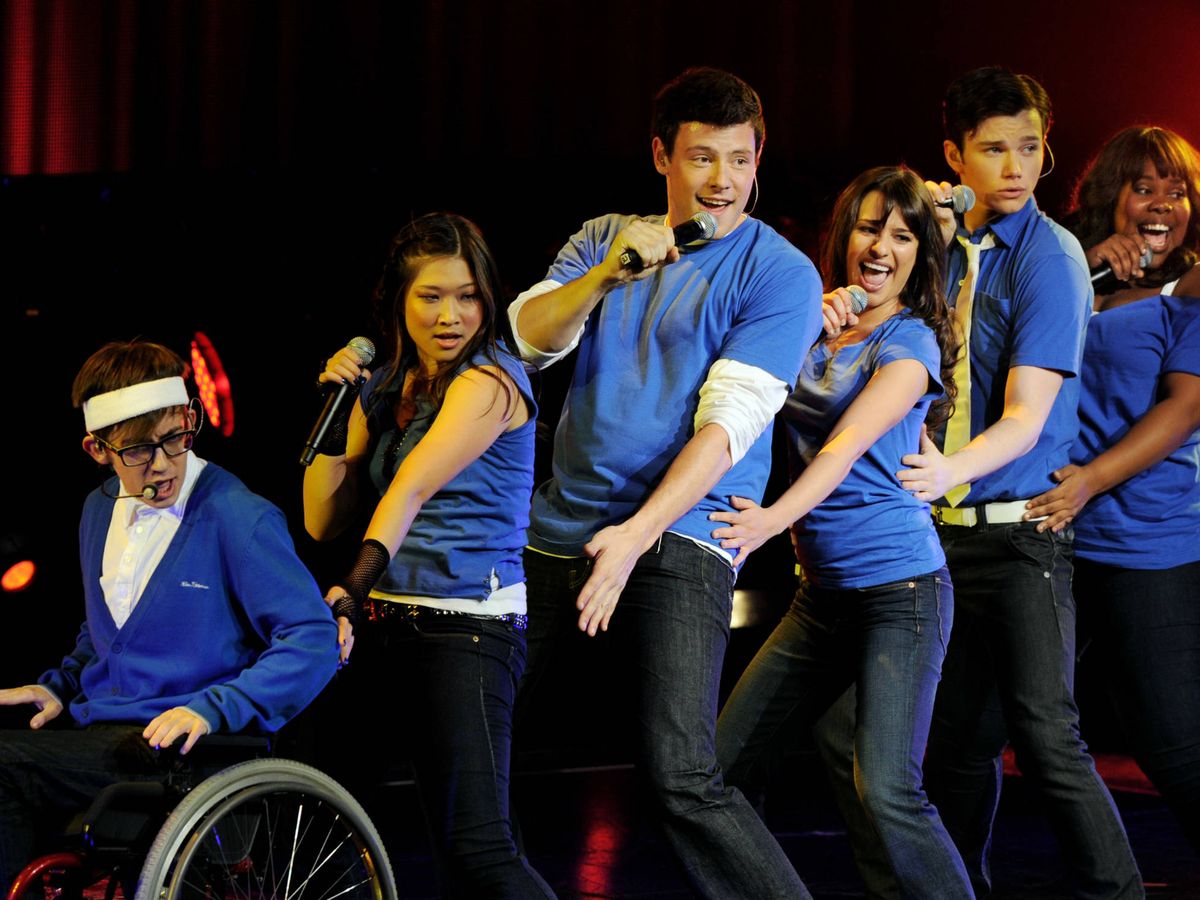 Foto:  Los protagonistas de 'Glee'. (Getty)