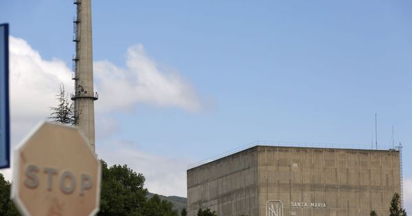 Foto: Vista del reactor de la central nuclear de Santa María de Garoña (David Aguilar / EFE)