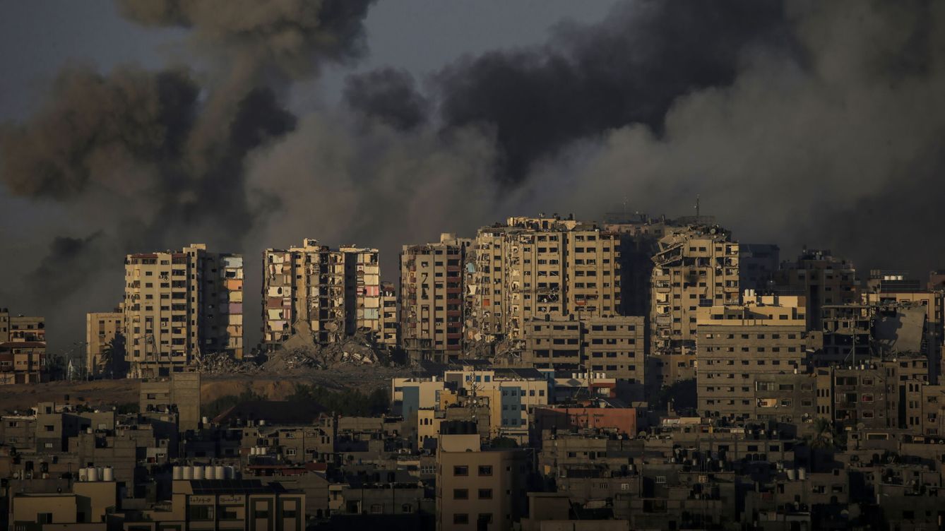 Foto: Guerra entre Israel y Hamás, en directo (EFE / MOHAMMED SABER)
