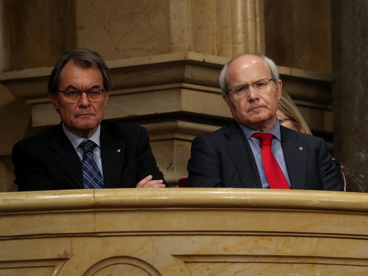 Foto: José Montilla, junto a Artur Mas. (Reuters)
