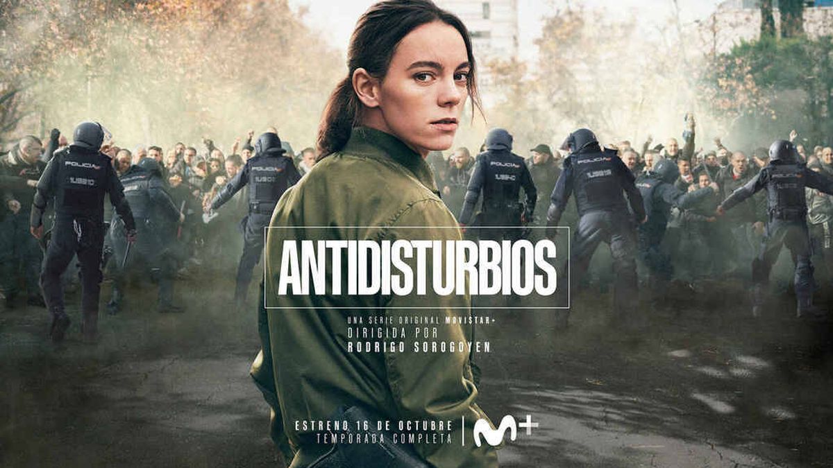 'Antidisturbios' (Movistar+) es con permiso de 'Patria' la mejor serie del año 