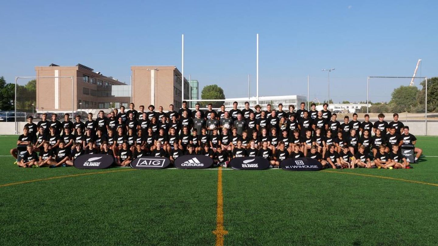 Este año, el All Blacks Clinic tendrá dos grupos: uno en Sevilla y otro en Sierra Nevada. (Foto: All Blacks Clinic)