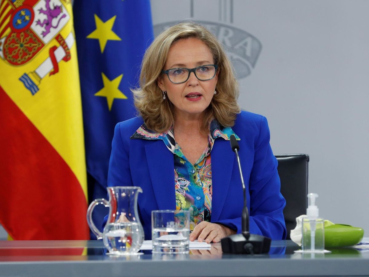 Foto: La vicepresidenta económica, Nadia Calviño. (EFE)