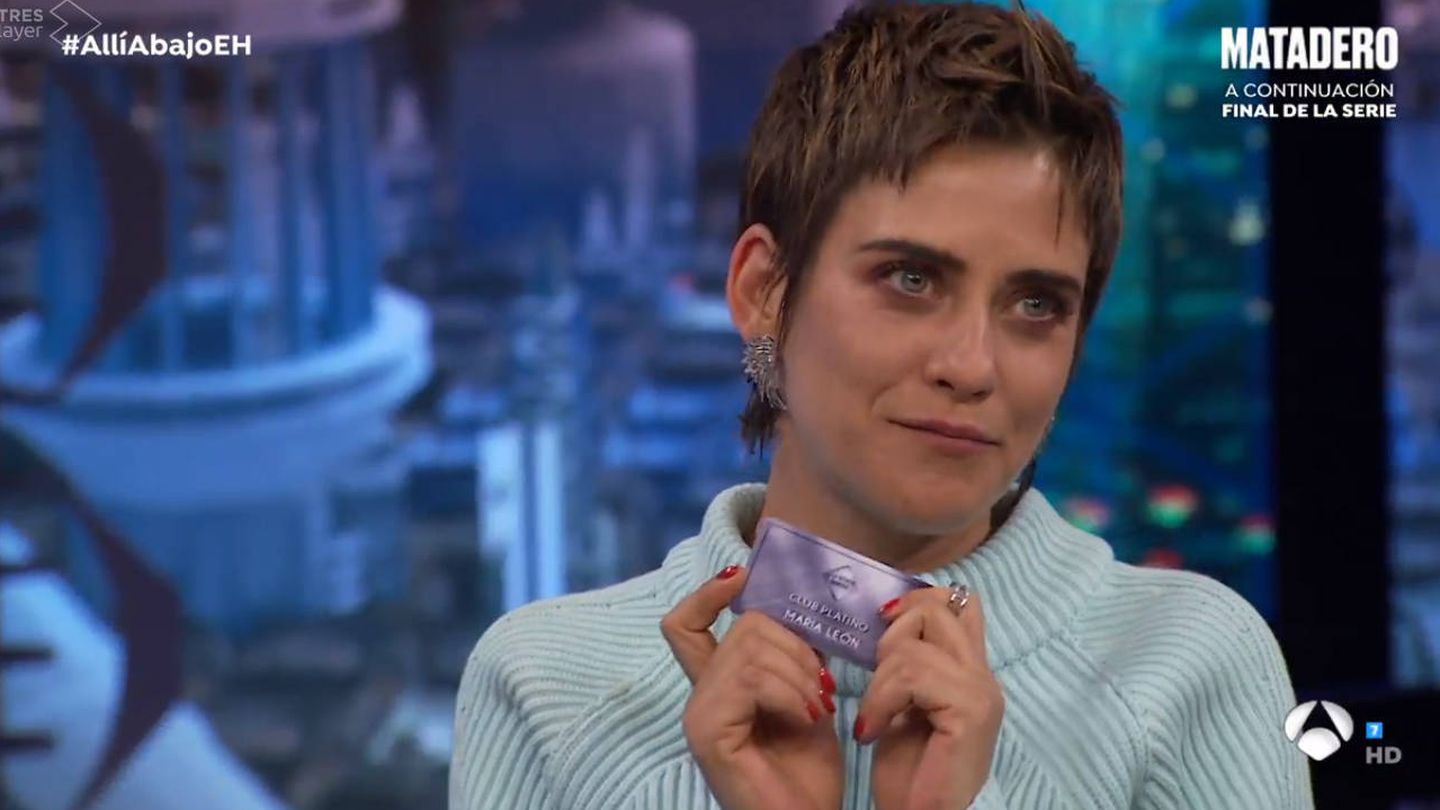 María León en 'El Hormiguero'. (Antena 3)