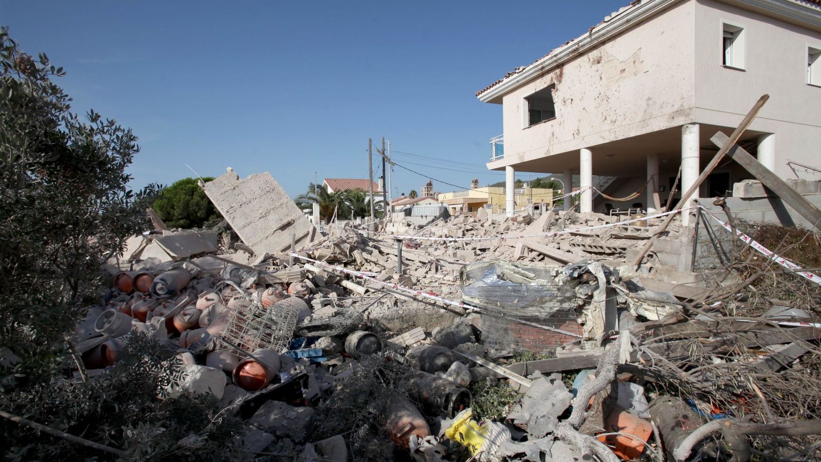 Foto: Así quedó la casa de Alcanar (Tarragona) tras explosión del pasado miércoles. Allí los terorristas preparaban explosivos. (Efe)