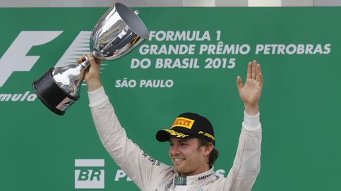 Rosberg mantiene a raya a Hamilton en Brasil y Alonso logra terminar
