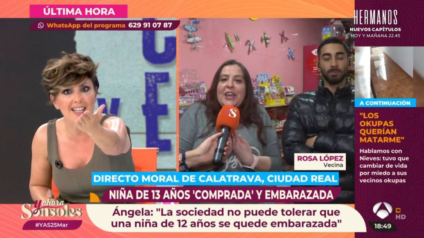 Rosá López y Maryanoz en 'Y ahora, Sonsoles'. (Atresmedia)