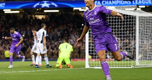 Foto: Cristiano Ronaldo, celebrando el 1-3 durante la pasada final de Champions. (Reuters)