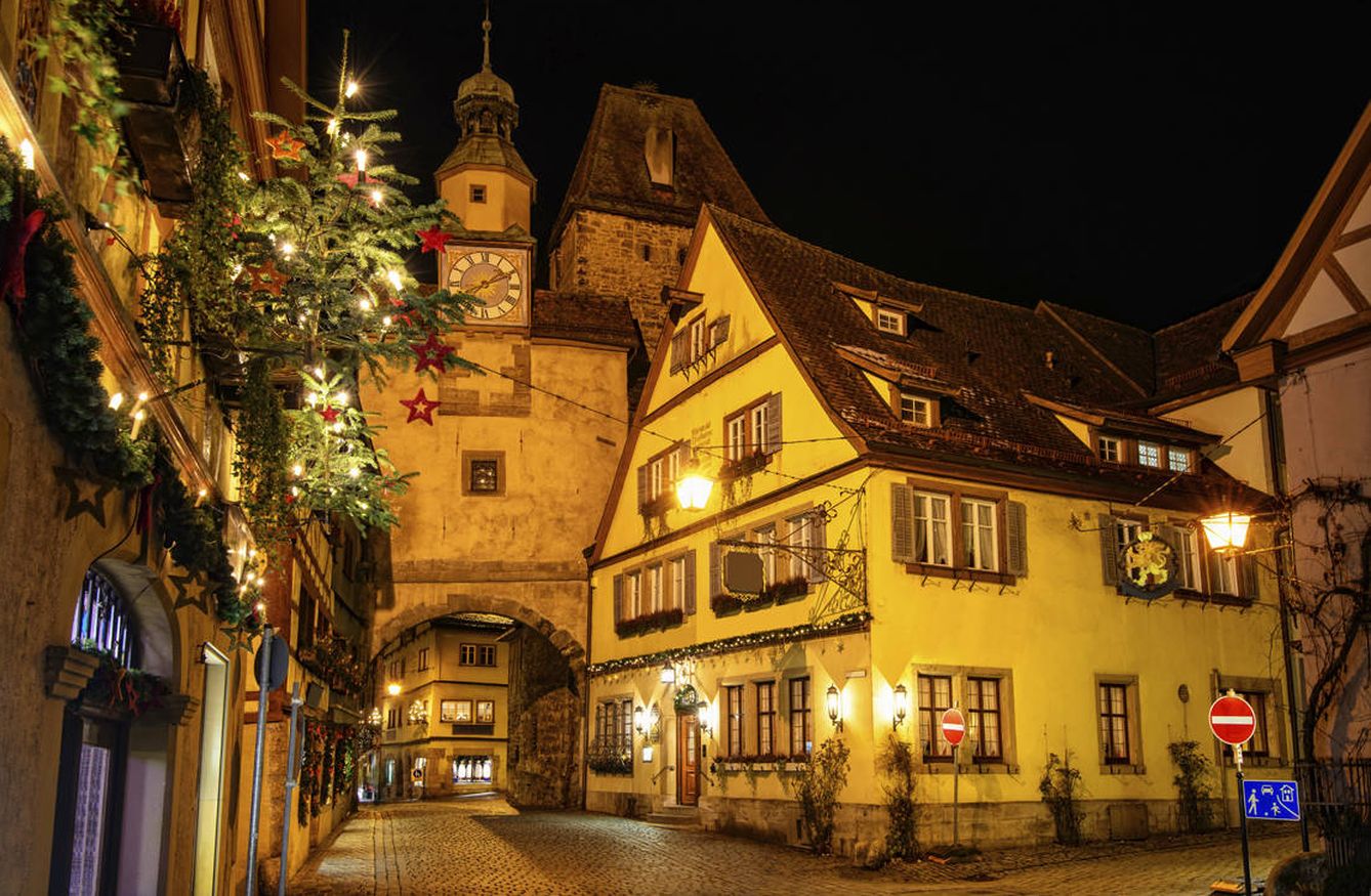 En Alemania, la decoración navideña inunda las calles