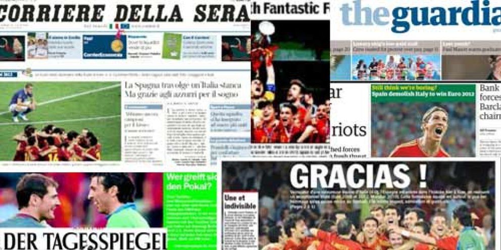 Foto: “¡Gracias  España!” La prensa internacional se rinde ante la “magia” y “elegancia” de ‘La Roja’