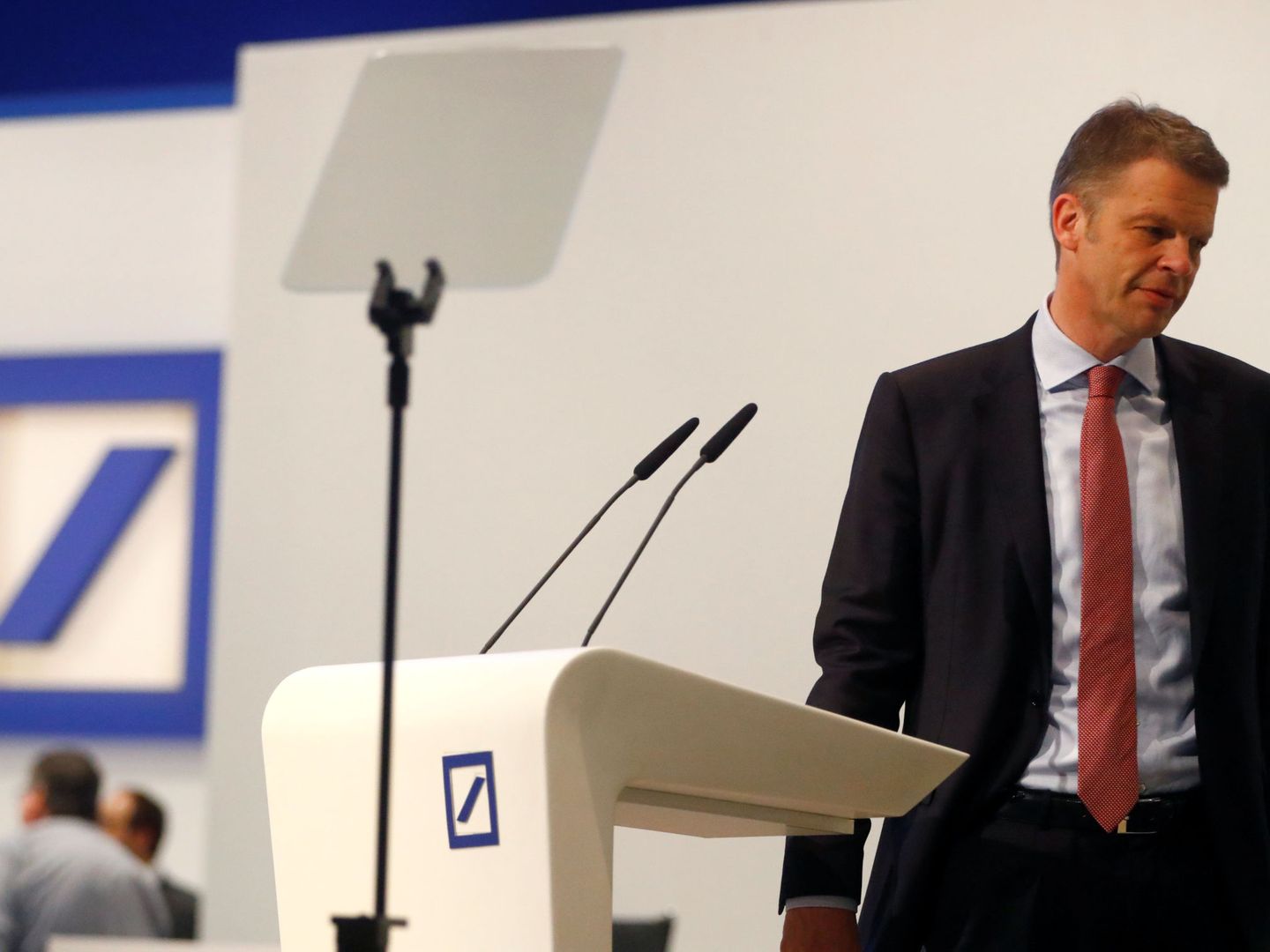 Christian Sewing, CEO de Deutsche Bank. (Reuters)