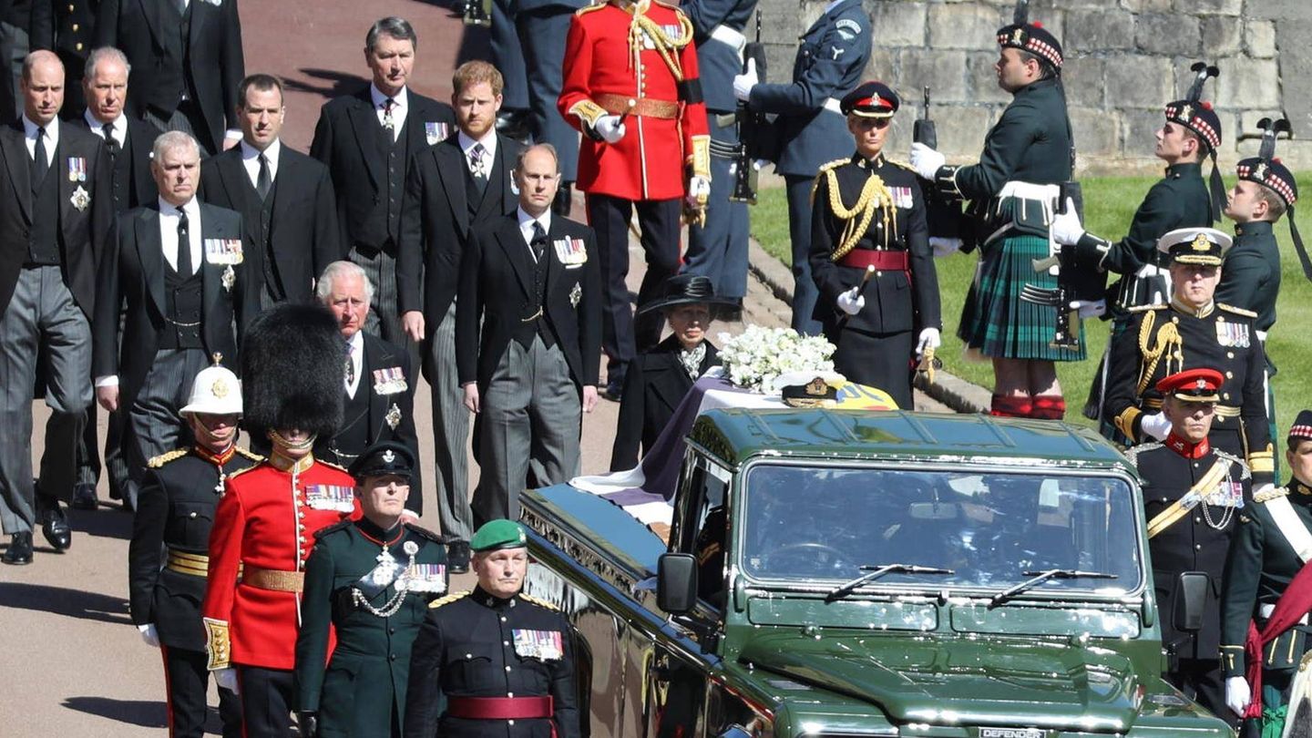 El funeral del duque de Edimburgo. (EFE)