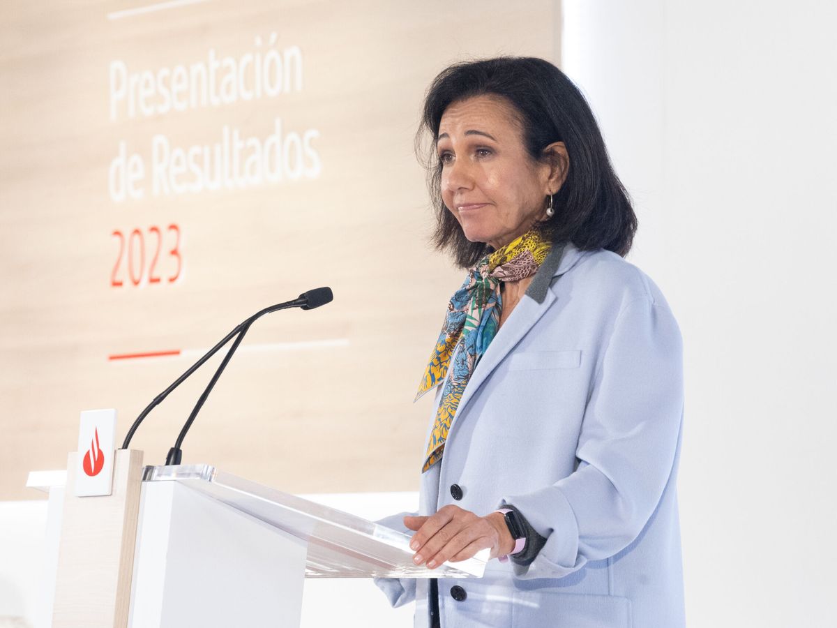 Foto: Ana Botín, presidenta del Banco Santander. (EP/Eduardo Parra)