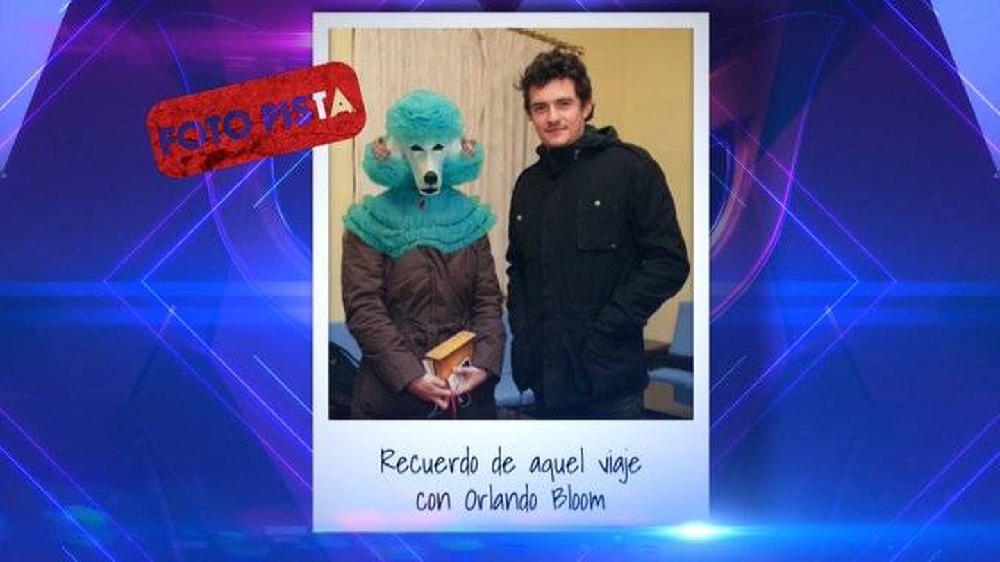 Caniche con Orlando Bloom. (Atresmedia)