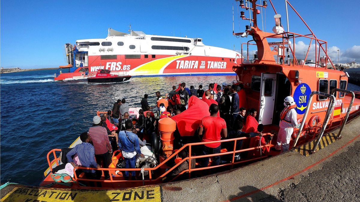 España supera a Italia en llegadas de inmigrantes tras cruzar el Mediterráneo