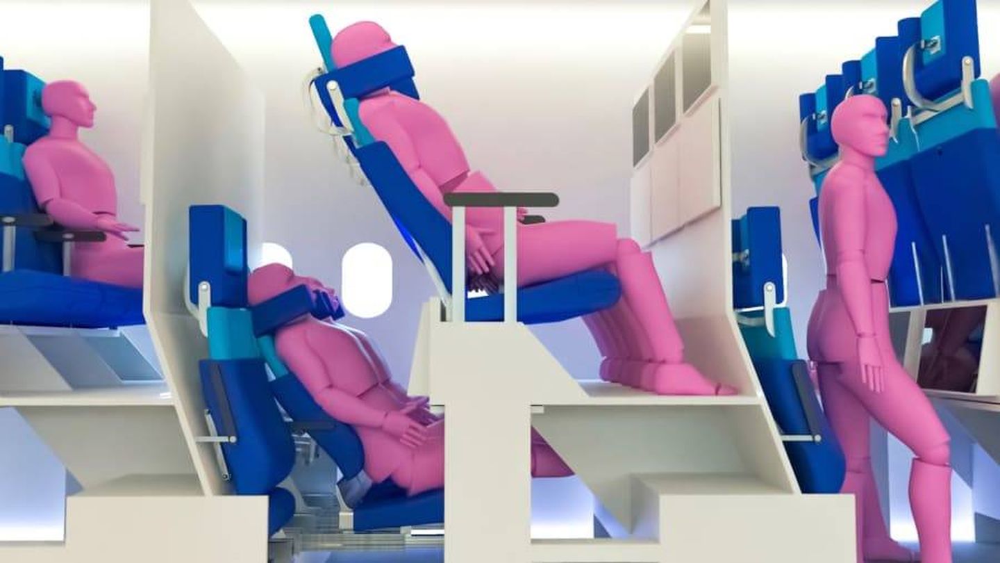 El 'Chaise Longue Economy Seat Project' de Alejandro Núñez Vicente. (TU Delft University)