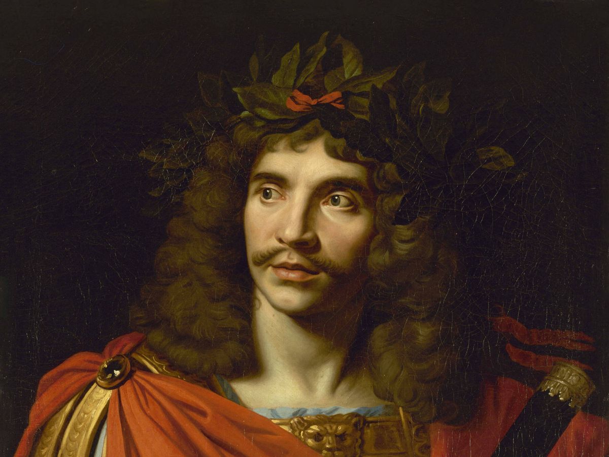 Foto: Retrato de Molière caracterizado como César. (Nicolas Mignard/dominio público)