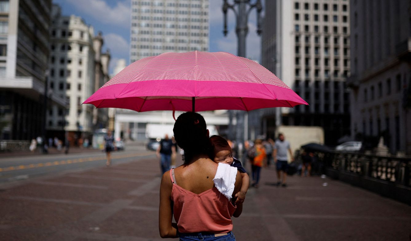 Brasil sufre la peor ola de calor de su historia. (Reuters/A. Perobelli)