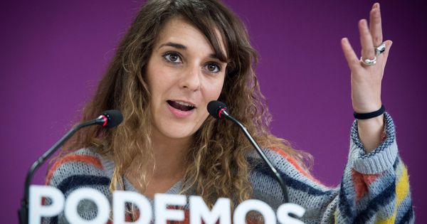 Foto: La coportavoz de Podemos, Noelia Vera. (EFE)