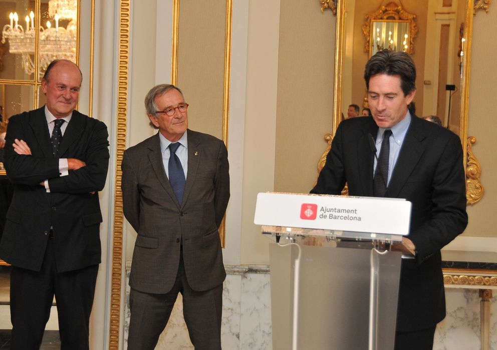 Foto: Scott Malkin junto al alcalde de Barcelona, Xavier Trias. (Foto: Catalunya Empresarial)