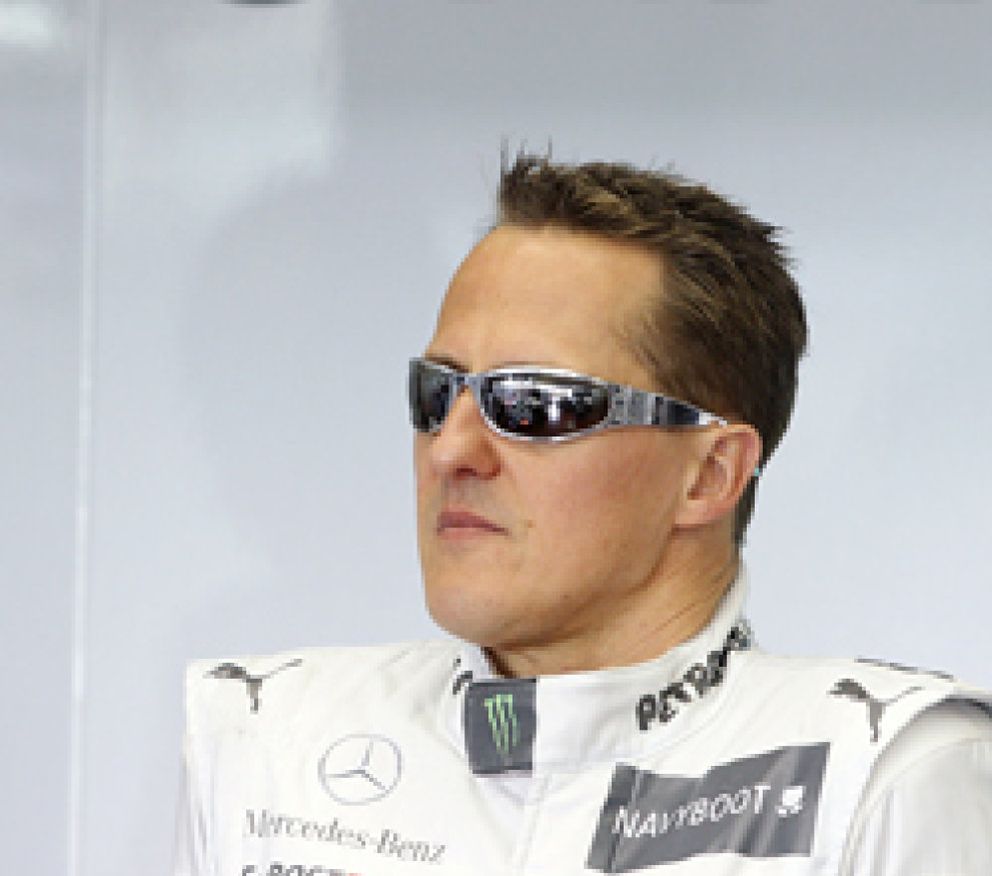 Foto: El disparo que a Schumacher le dejó "idiota" en Montmeló